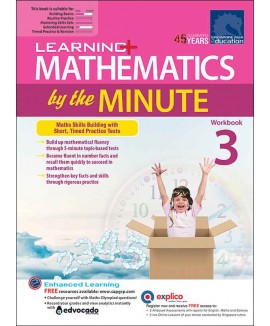 SAP_Learning+ Mathematics by the Minute Workbook 3 แบบฝึกหัดคณิศาสตร์วันละ 5 นาที สำหรับชั้นประถมศึกษาปีที่ 3