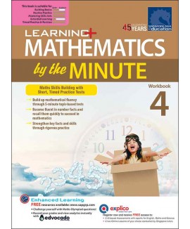 SAP_Learning+ Mathematics by the Minute Workbook 4 แบบฝึกหัดคณิศาสตร์วันละ 5 นาที สำหรับชั้นประถมศึกษาปีที่ 4