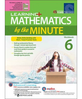 SAP_Learning+ Mathematics by the Minute Workbook 6 แบบฝึกหัดคณิศาสตร์วันละ 5 นาที สำหรับชั้นประถมศึกษาปีที่ 6