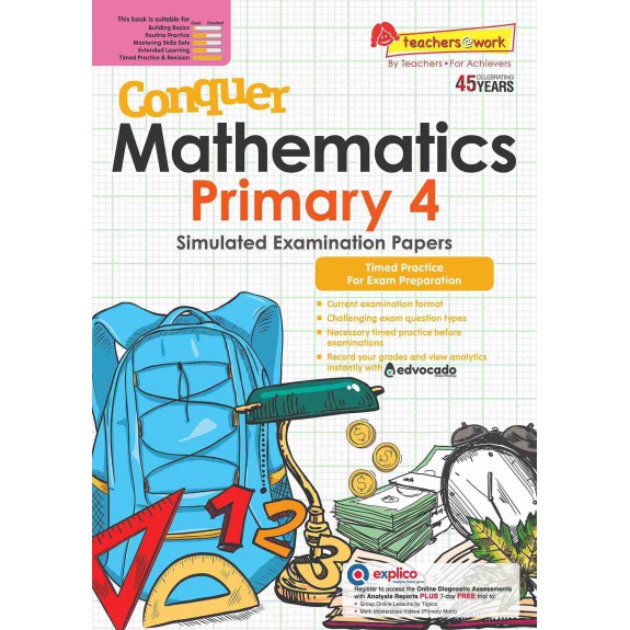 SAP_แบบฝึกหัดคณิตศาสตร์ประถมศึกษาปีที่ 4 Conquer Mathematics Primary 4 Simulated Examination Papers