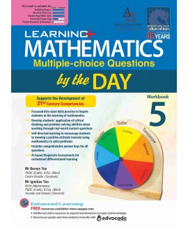 SAP_LEARNING+ MATHEMATICS Multiple-choice Questions by the DAY Workbook 5 แบบฝึกหัดคณิตศาสตร์รายวัน (แบบปรนัย) สำหรับ ป.5
