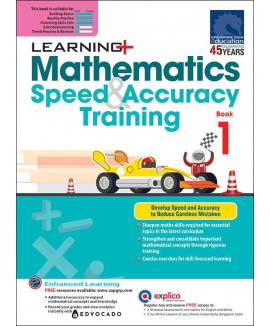 SAP_แบบฝึกหัดเสริมคณิตศาสตร์ประถมศึกษาปีที่ 1 LEARNING+ Mathematics Speed & Accuracy Training Book 1