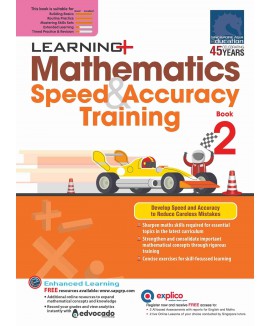 SAP_แบบฝึกหัดเสริมคณิตศาสตร์ประถมศึกษาปีที่ 2 LEARNING+ Mathematics Speed & Accuracy Training Book 2