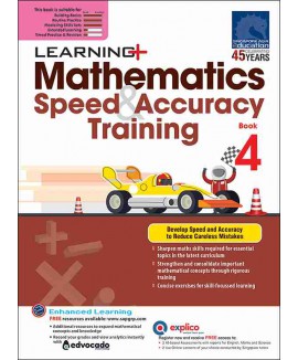 SAP_แบบฝึกหัดเสริมคณิตศาสตร์ประถมศึกษาปีที่ 4 LEARNING+ Mathematics Speed & Accuracy Training Book 4