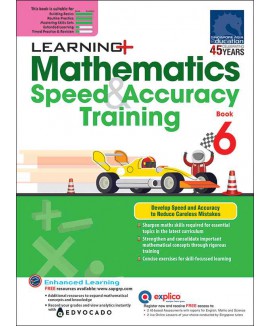 SAP_แบบฝึกหัดเสริมคณิตศาสตร์ประถมศึกษาปีที่ 6 LEARNING+ Mathematics Speed & Accuracy Training Book 6