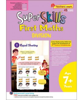 SAP_Super Skills First Maths DIVISION Age 7+ Years  แบบฝึกทักษะคณิตศาสตร์พื้นฐานด้าน การหาร สำหรับอายุ 7 ปีขึ้นไป