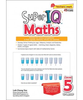 SAP_SUPER IQ Maths Level 5 (10-11 years) แบบฝึกหัดคณิตศาสตร์การคิดเชิงตรรกะ การวิเคราะห์ และการแก้ปัญหาอย่างเป็นระบบสำหรับเด็กระดับประถมศึกษา ปีที่ 4-5