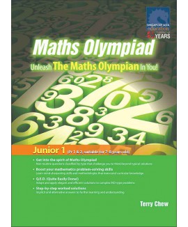 SAP_แบบฝึกหัดคณิตศาสตร์ภาษาอังกฤษโอลิมปิกป.1&2  Maths Olympiad – Unleash The Maths Olympian In You! (Junior 1)