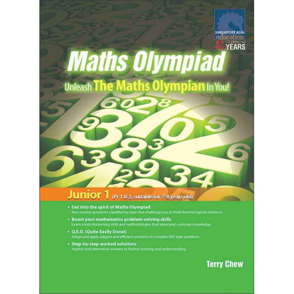 SAP_แบบฝึกหัดคณิตศาสตร์ภาษาอังกฤษโอลิมปิกป.1&2 Maths Olympiad – Unleash The Maths Olympian In You! (Junior 1) SAP_แบบฝึกหัดคณิตศาสตร์ภาษาอังกฤษโอลิมปิกป.1&2 Maths Olympiad – Unleash The Maths Olympian In You! (Junior 1)