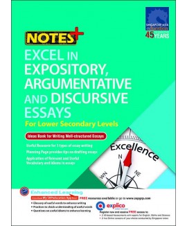 SAP_NOTES+ EXCEL IN EXPOSITORY, ARGUMENTATIVE AND DISCURSIVE ESSAYS For Lower Secondary Levels คู่มือการเรียนการเขียนเรียงความเชิงอธิบาย เชิงโต้แย้ง และเชิงอภิปราย สำหรับระดับมัธยม 1-2