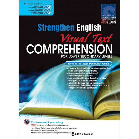SAP_แบบฝึกหัดเเสริมสร้างทักษะการอ่าน–ทำความเข้าใจสื่อภาพภาษาอังกฤษ ม.1-2 Strengthen English Visual Text COMPREHENSION FOR LOWER SECONDARY