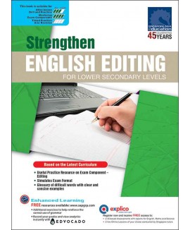 SAP_Strengthen ENGLISH EDITING FOR LOWER SECONDARY LEVELS แบบฝึกทักษะการทำข้อสอบ Editing สำหรับนักเรียนระดับมัธยมศึกษาตอนต้น ม.1-2 