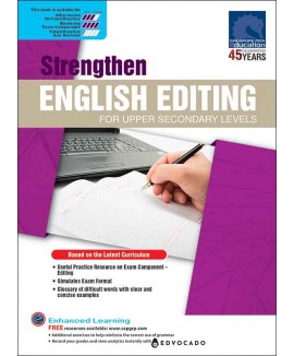 SAP_Strengthen ENGLISH EDITING FOR UPPER SECONDARY LEVELS แบบฝึกทักษะการทำข้อสอบ Editing สำหรับนักเรียนระดับมัธยมศึกษาตอนต้น ม.3-4