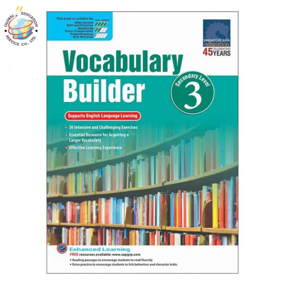 แบบฝึกหัดเสริมภาษาอังกฤษ ม.3 Vocabulary Builder Secondary Level 3