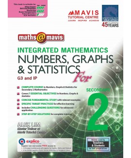 SAP_INTEGRATED MATHEMATICS NUMBERS, GRAPHS & STATISTICS For SECONDARY 2 [G3 and IP] คณิตศาสตร์บูรณาการ: ตัวเลข กราฟ และสถิติ สำหรับมัธยมศึกษาปีที่ 2