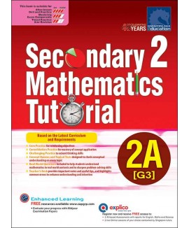 SAP_Secondary 2 Mathematics Tutorial 2A [G3] คู่มือฝึกทักษะคณิตศาสตร์ระดับมัธยมศึกษาปีที่ 2