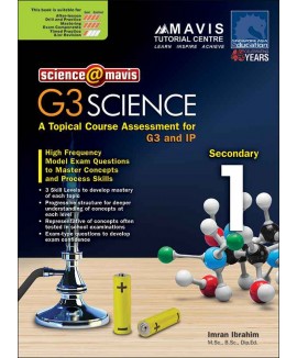 SAP_G3 SCIENCE Secondary 1 แบบฝึกหัดวิทยาศาสตร์ที่ออกแบบตามหลักสูตรวิทยาศาสตร์ระดับมัธยมศึกษาตอนต้นของสิงคโปร์
