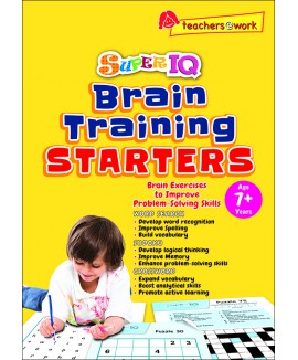 SUPER IQ Brain Training STARTERS (Age 7+ Years)
