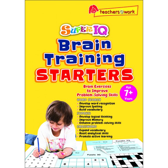 SUPER IQ Brain Training STARTERS (Age 7+ Years)