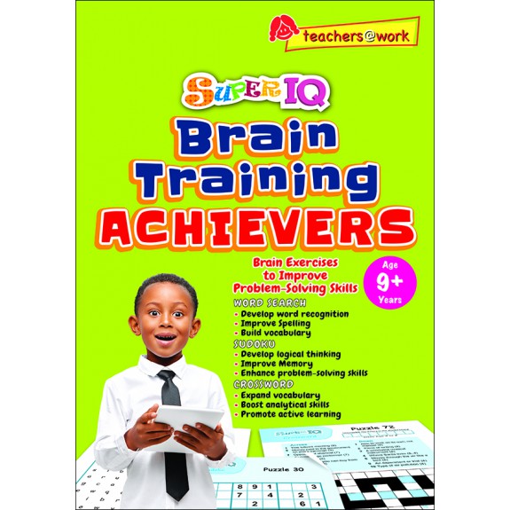 SSUPER IQ Brain Training ACHIEVERS (Age 9+ Years)