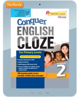 EBook--Conquer ENGLISH CLOZE Workbook Primary 2