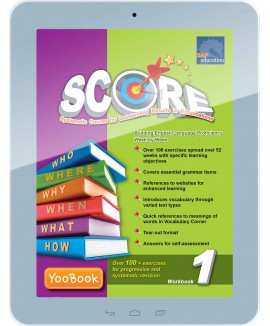 EBook--SCORE (Systematic Course for Outstanding Results in Examinations) English Workbook Primary 1