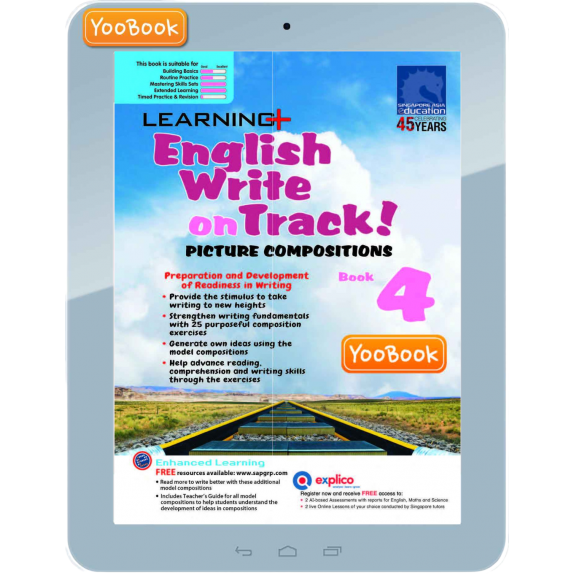 EBook--LEARNING+ English Write on Track! PICTURE COMPOSITIONS Primary 4