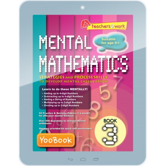 EBook--Mental Maths Workbook Primary 3