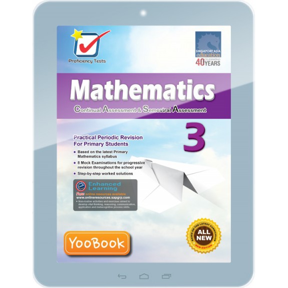 EBook--Proficiency Tests Mathematics Continual Assessment & Semestral Assessment 3