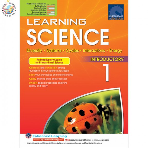 แบบฝึกหัดวิทยาศาสตร์ภาอังกฤษ ป.1  Learning SCIENCE for Primary Levels 1