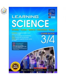 แบบฝึกหัดวิทยาศาสตร์ภาอังกฤษ ป.3-4  Learning SCIENCE for Primary Levels 3-4