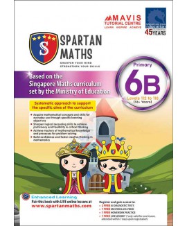 แบบฝึกหัดคณิตศาสตร์ Spartan Maths Primary 6B (Levels 112 to 118)