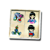 เกมจับคู่กิจกรรมครอบครัว/ 12 ชิ้น