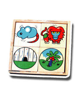 เกมจับคู่ สัตว์ , ที่อยู่ / 16 ชิ้น
