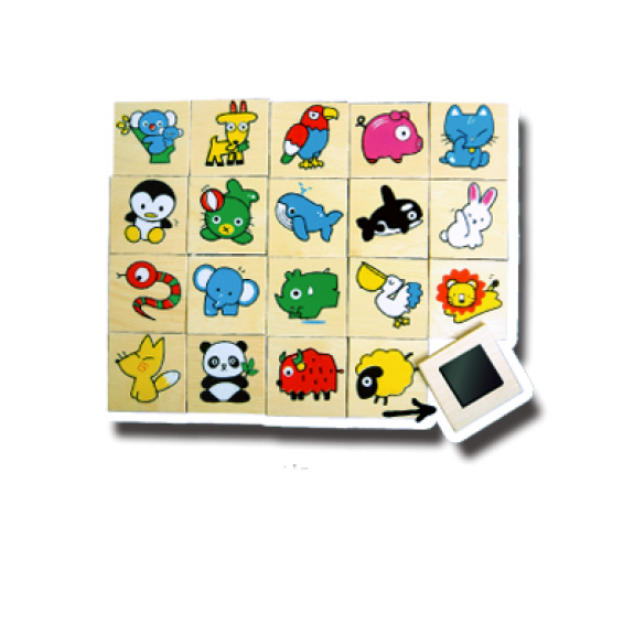 ภาพติดแม่เหล็ก สัตว์ | 30 ชิ้น