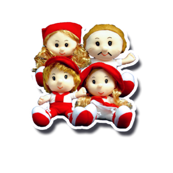 ตุ๊กตาครอบครัว | ชุดละ 4 ตัว