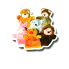หุ่นกระบอกมือ ชุด สัตว์ | 10 แบบ 
