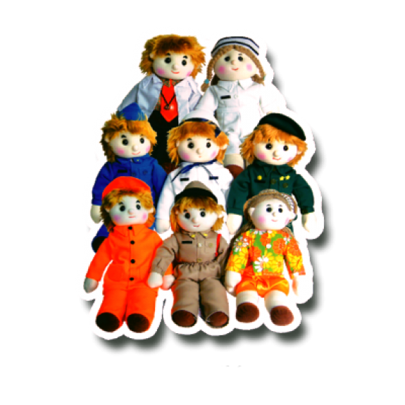 ตุ๊กตาอาชีพ | 8 แบบ 