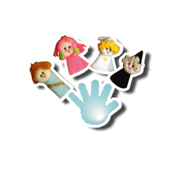 หุ่นนิ้วมือ ชุด เจ้าหญิงนิทรา