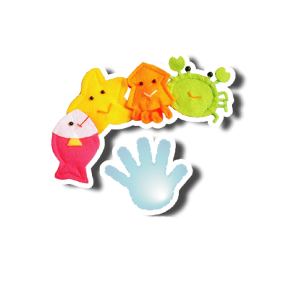 หุ่นนิ้วมือ ชุด สัตว์น้ำ