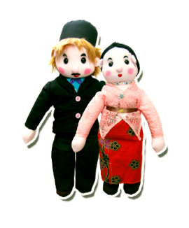 ตุ๊กตาอาเซียน ประเทศอินโดนิเซีย