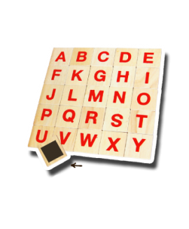 ภาพติดแม่เหล็ก ABC | 26 Pcs.