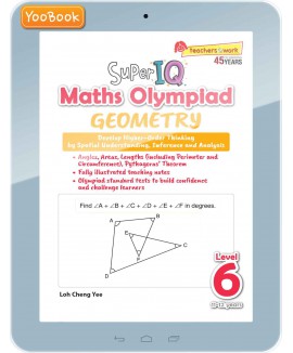 Super IQ Maths Olympiad GEOMETRY Level 6 (11-12 years)