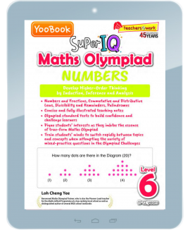 EBook--Super IQ Maths Olympiad NUMBERS Level 6 (11-12 years)