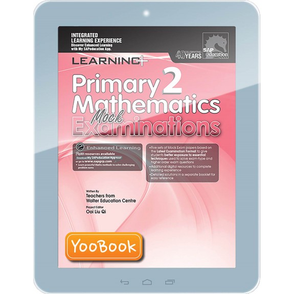 EBook--Learning+ Primary 2 Mathematics Mock Examinations