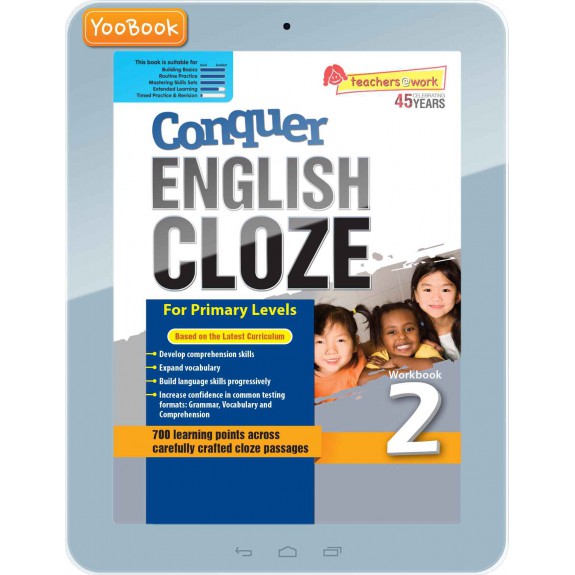 EBook--Conquer ENGLISH CLOZE Workbook Primary 2