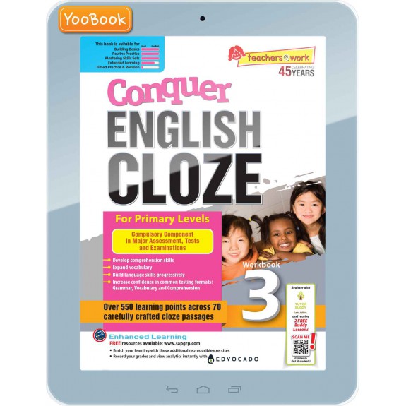 EBook--Conquer ENGLISH CLOZE Workbook Primary 3