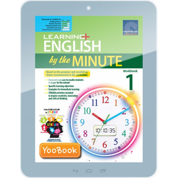 Learning+ ENGLISH by the MINUTE Workbook 1