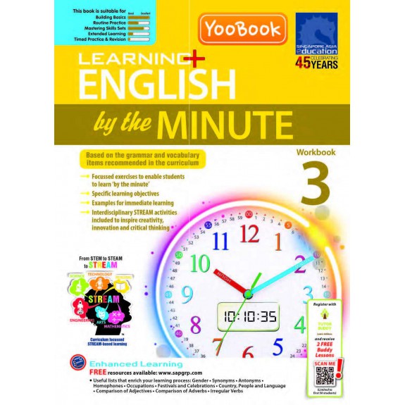 Learning+ ENGLISH by the MINUTE Workbook 3