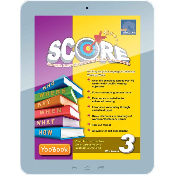 EBook--SCORE (Systematic Course for Outstanding Results in Examinations) English Workbook Primary 3